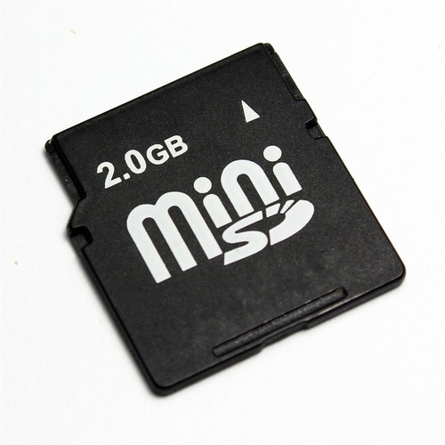Scheda memoria minisd 2 - di, da